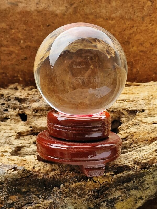 Boule de cristal divinatoire 8 cm - Image 3