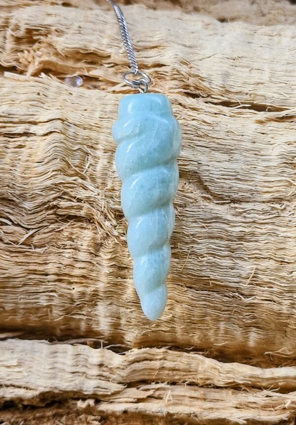Pendule pointe en amazonite - Image 3
