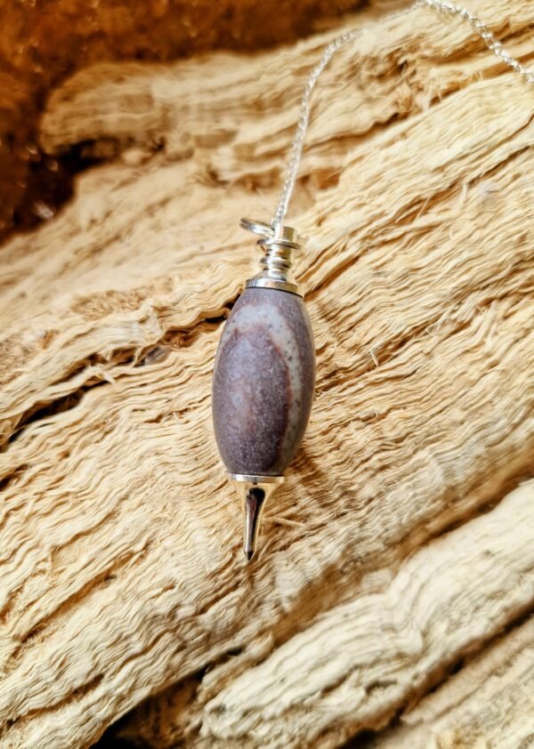 Collier pendentif pendule shiva lingam - Image 3
