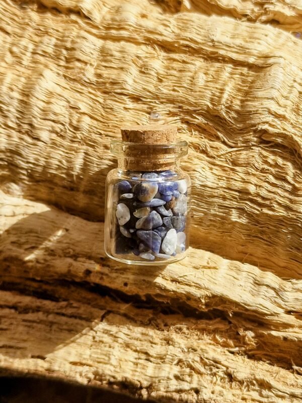 Mini bouteille à souhait pierres semi-précieuses - Image 11