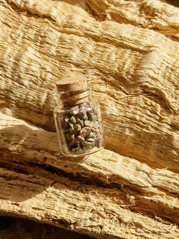 Mini bouteille à souhait pierres semi-précieuses - Image 12