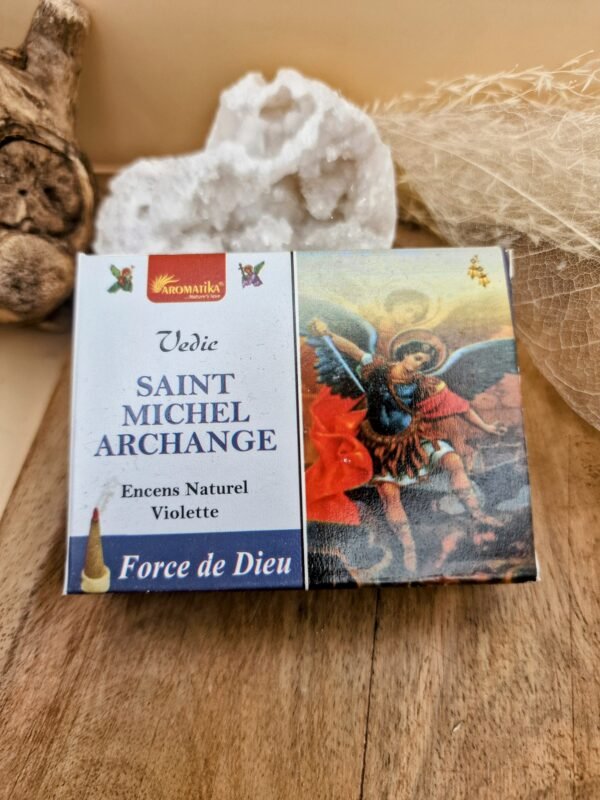 Saint Michel boite 10 cônes encens prière
