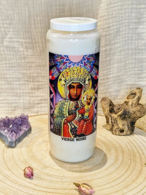 Bougie Neuvaine Vierge Noire