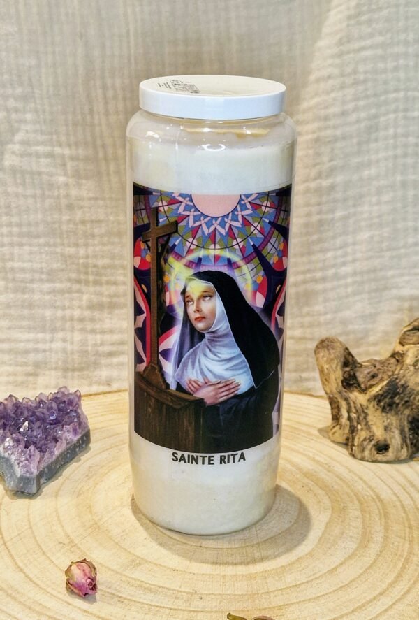Bougie Neuvaine Saint rita