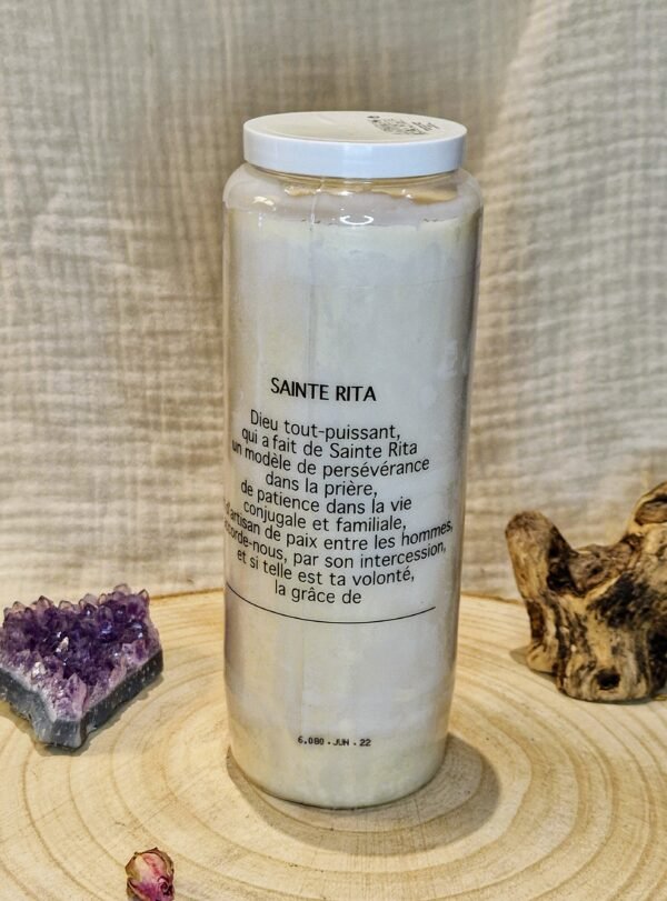 Bougie Neuvaine Saint rita – Image 2