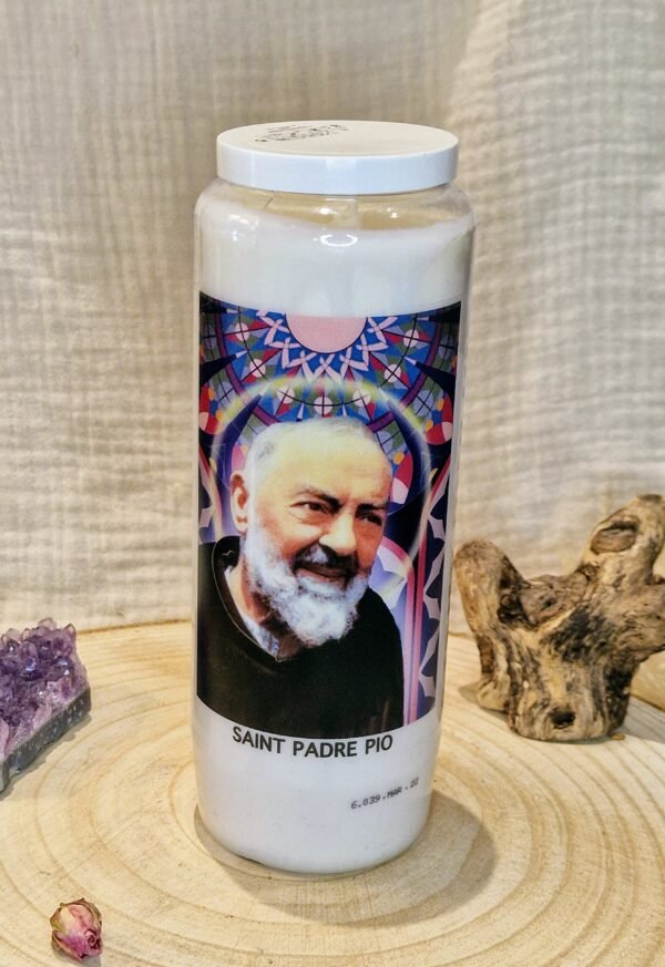 Bougie Neuvaine Padre Pio