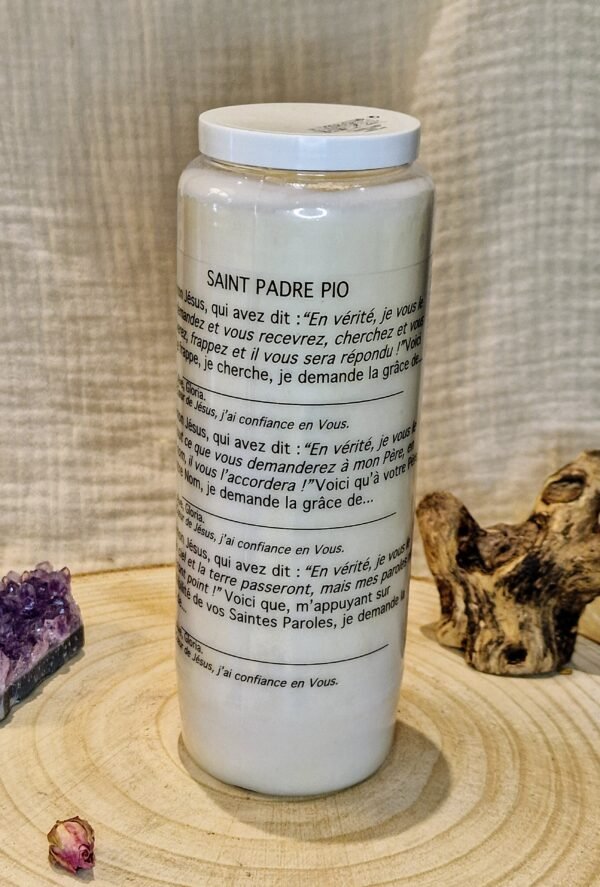 Bougie Neuvaine Padre Pio – Image 2