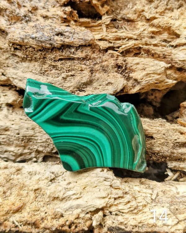 Morceau de malachite poli - Image 8