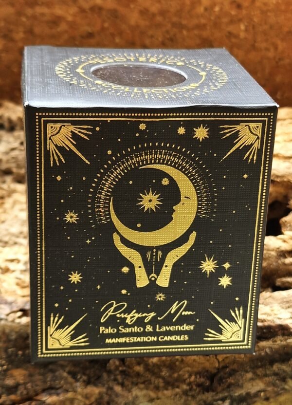 Bougie Palo Santo, Lavande & Améthyste - Purifying Moon - Image 2