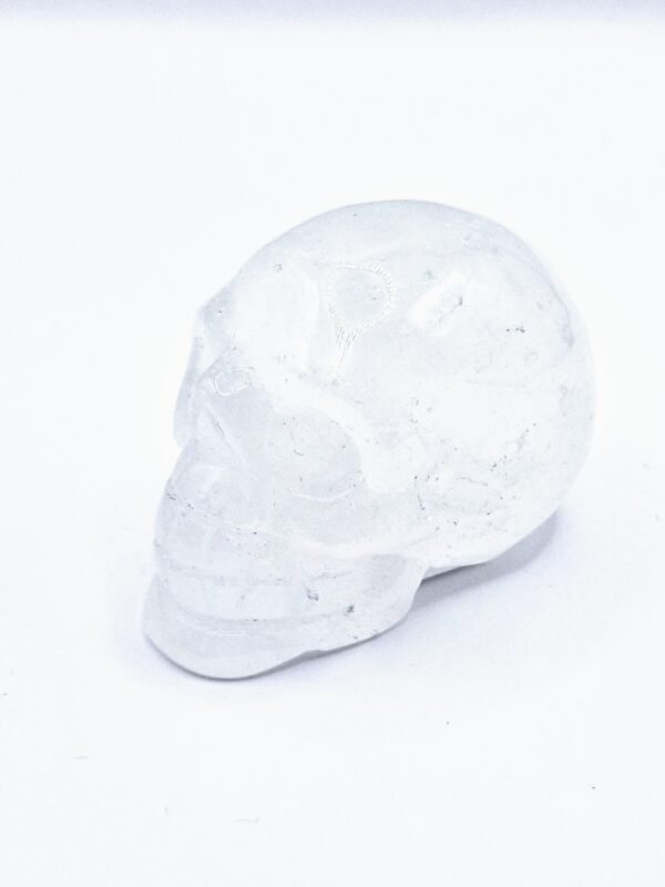 Crâne tête de mort, pierre naturelle sculptée – Image 7
