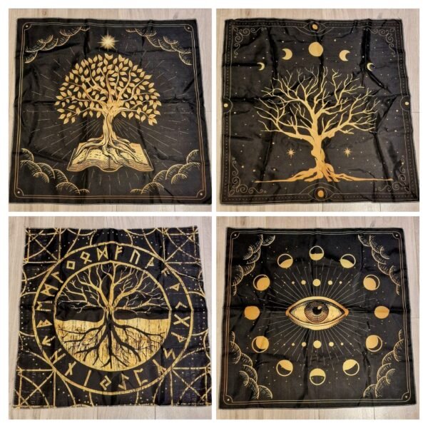 Tapis de tarot (divers modèles)