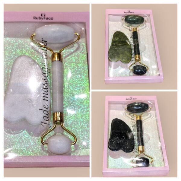 Jade - Duo roller et gua-sha pour massage