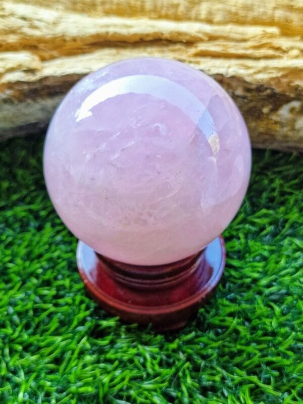 Sphère en Quartz-rose - Image 2