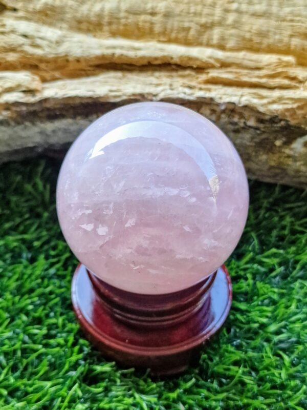 Sphère en Quartz-rose - Image 3