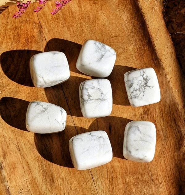 Pierres roulées Howlite