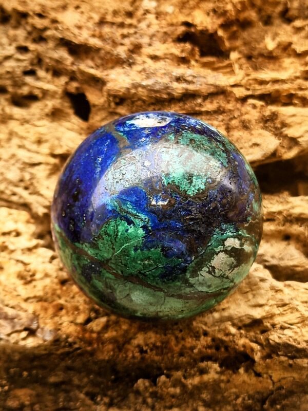 Sphére Azurite/Malachite
