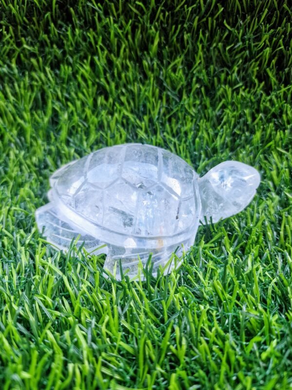 Grosses tortues en Cristal de roche