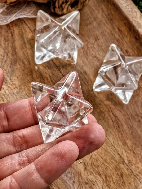 Merkaba en Cristal de Roche - Image 3