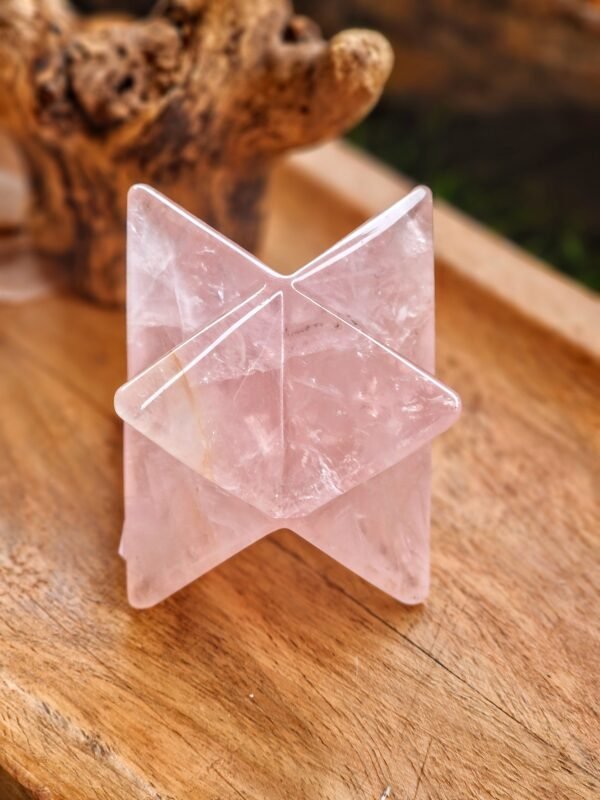 Big Merkaba en Quartz-rose - Image 9