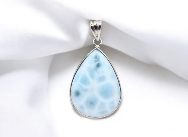 Collier pendentif en Larimar argent - Image 4