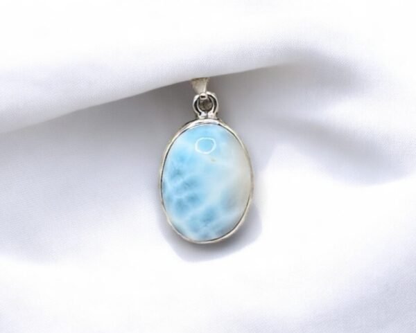 Collier pendentif en Larimar argent - Image 10