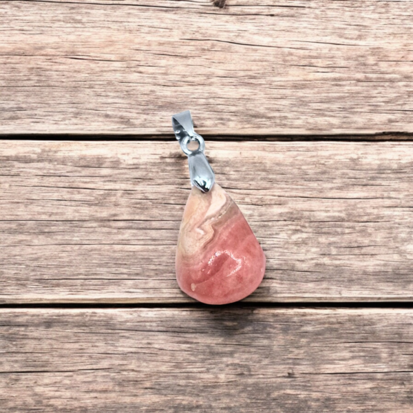 Collier pendentif en Rhodocrosite - Image 5