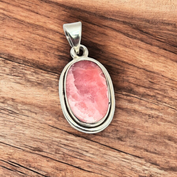 Collier pendentif en Rhodocrosite - Image 10