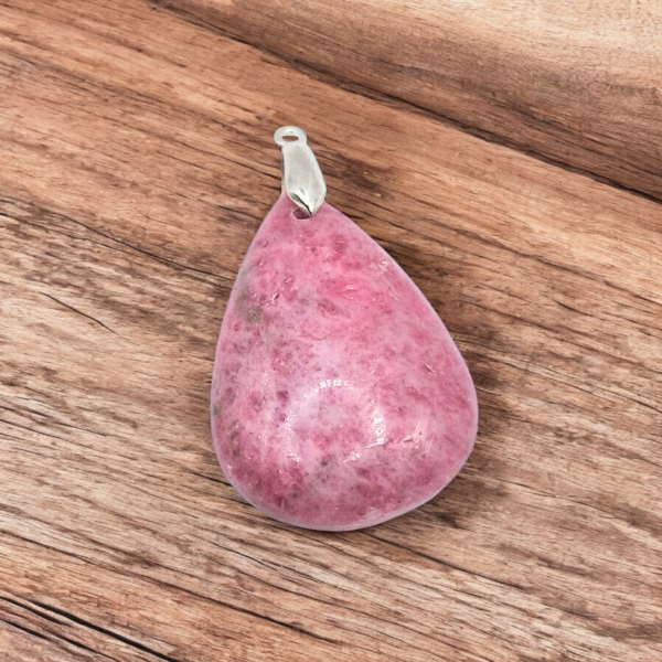 Collier pendentif en Rhodonite - Image 6