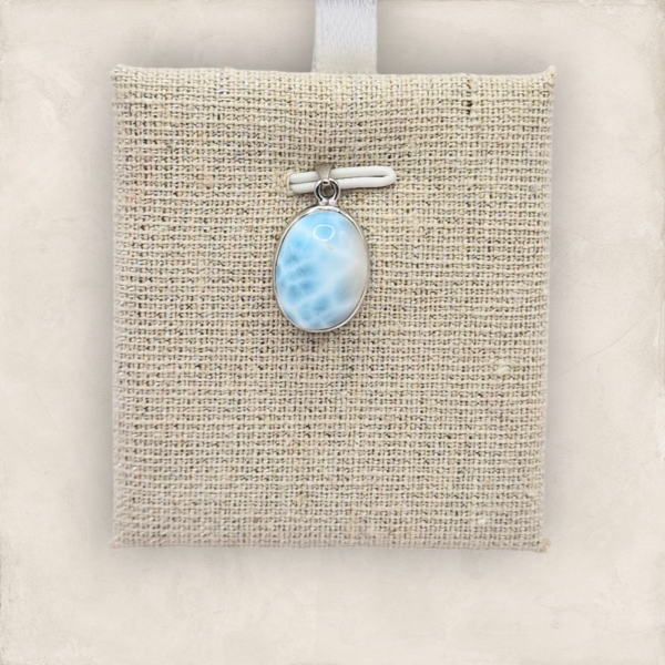 Collier pendentif en Larimar argent - Image 11